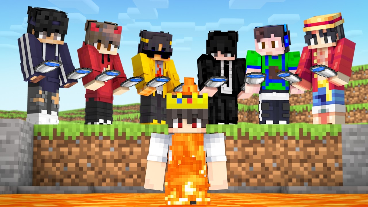 Minecraft, But if I DIE My Friends Lose...