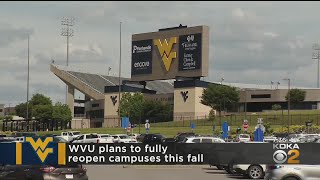 WVU Plans To Fully Reopen This Fall