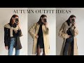 10 AUTUMN OUTFIT IDEAS | Casual Outfit Ideas For Everyday / Transeasonal weather