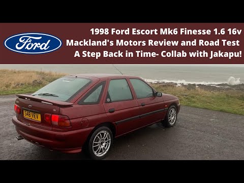 1998 Ford Escort Mk6 Finesse 1.6 16v. Review and Road Test Collab with Jakapu! A Step Back In Time