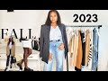 ZARA HAUL 2023|  Everyday Fall Outfits 2023  Summer to Fall Transitional Lookbook