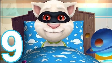 My Talking Tom - Gameplay Walkthrough Part 9 level-9 - (iOS, Android)