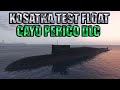 Kosatka Submarine Test Float & Missiles Etc Cayo Perico DLC In Gta 5 Online