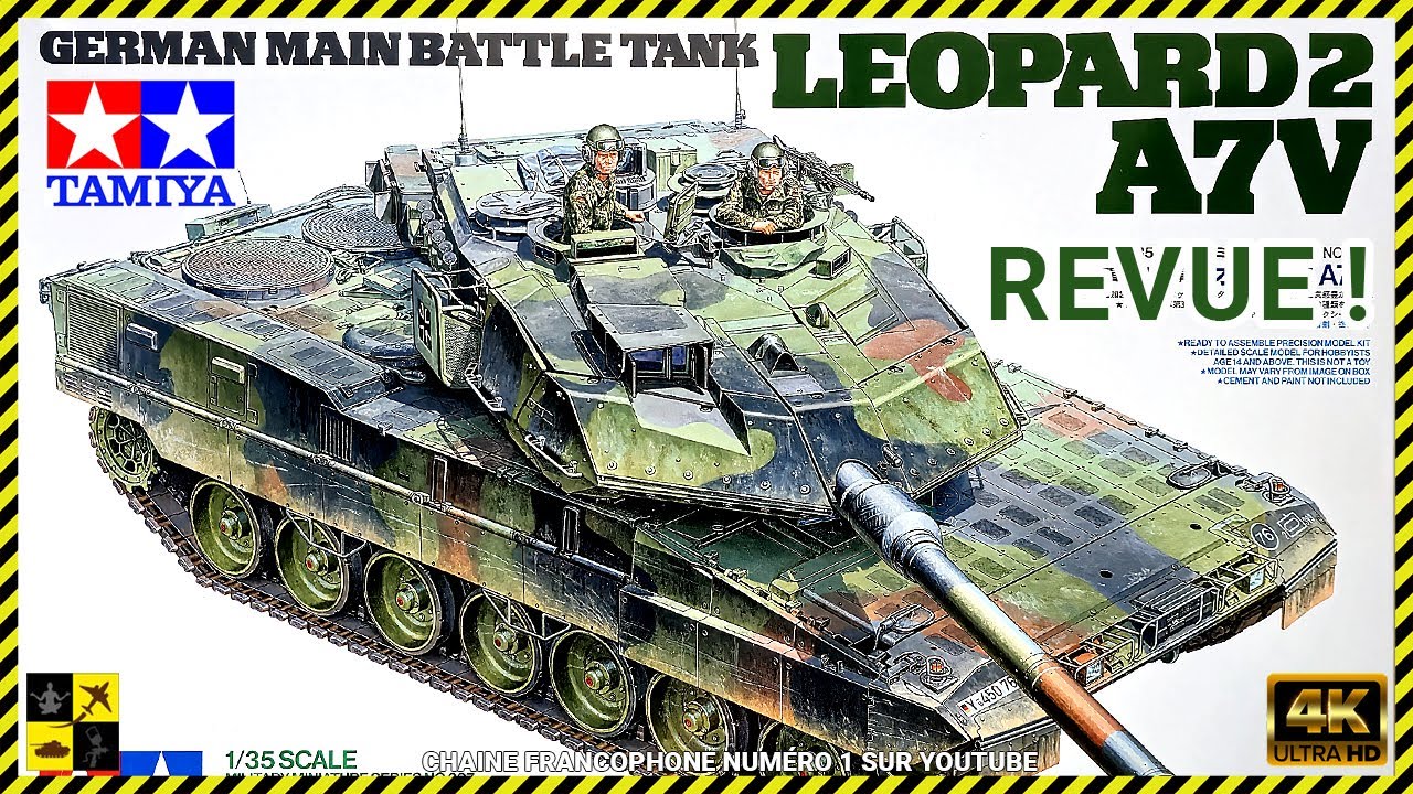Maquette Char Léopard 2 A4 Bundeswehr - Échelle 1/220 - Artitec 322.010 - Résine Assemblée