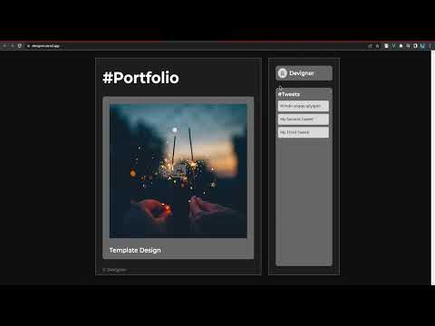 Portfolio or Personal Blog (VueJs, NodeJs, PostgreSQL)