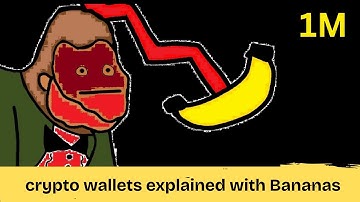 crypto wallets explained with Bananas