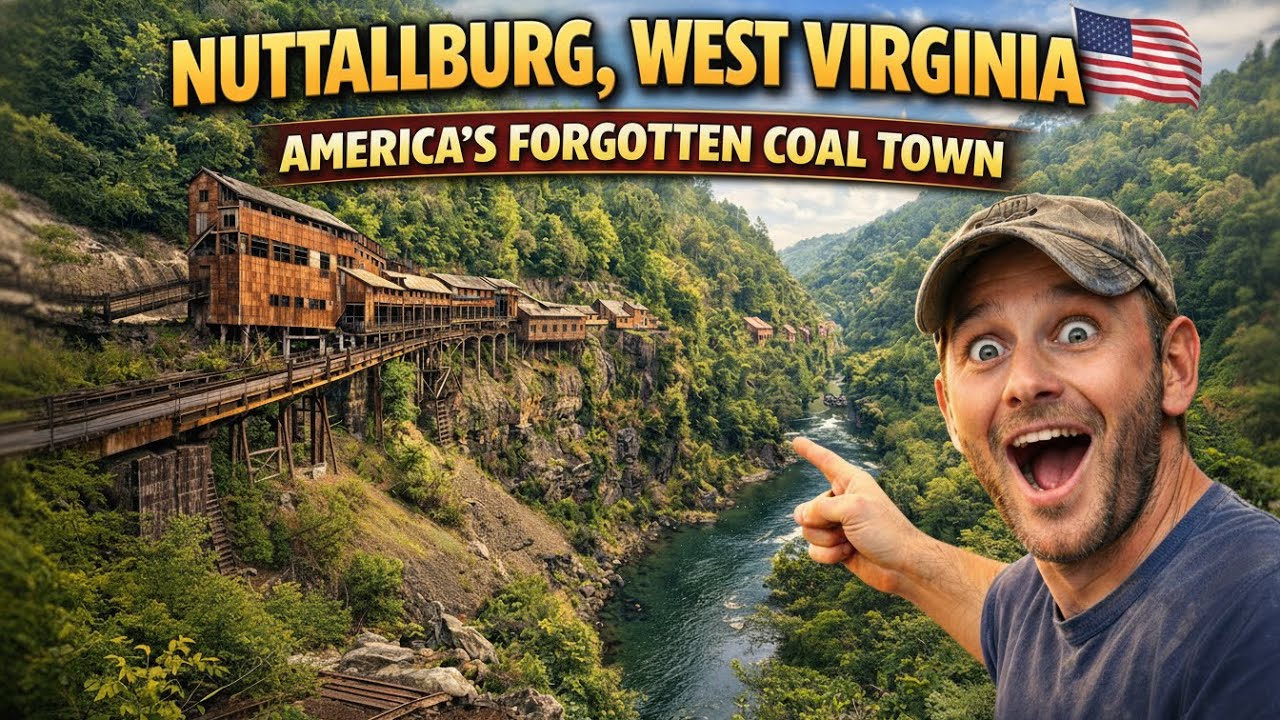 The SHOCKING Truth of Company Town Nuttallburg - West Virginia