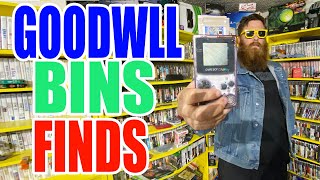 Live Thrifting at the BINS | Live Video Game Hunting | awesome bins finds!