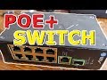 ✅ POE+ / POE  Plus 10 Port Switch For Voip Phones and IP Cameras?