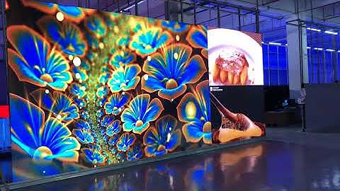 Factory led display aging testing