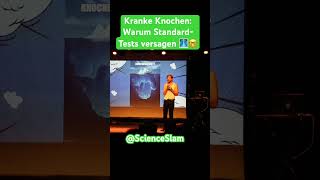 Ein neues Verfahren soll die Diagnose für Osteoporose verbessern. #scienceslam #wisskomm