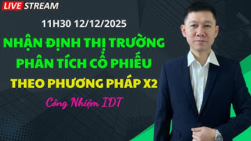 Chứng khoán hôm nay | Nhận định thị trường hàng ngày | Phân tích cổ phiếu tiềm năng | Công Nhiệm IDT