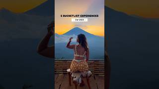 6 bucketlist things you MUST experience in 2025!