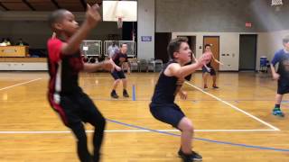 Lil Buddy Ball  Game Vs Cavs/Bronco Workout