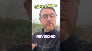 ☃️🇬🇧Come si dice NEVISCHIO ed altre parole invernali?🇬🇧❄️#shorts