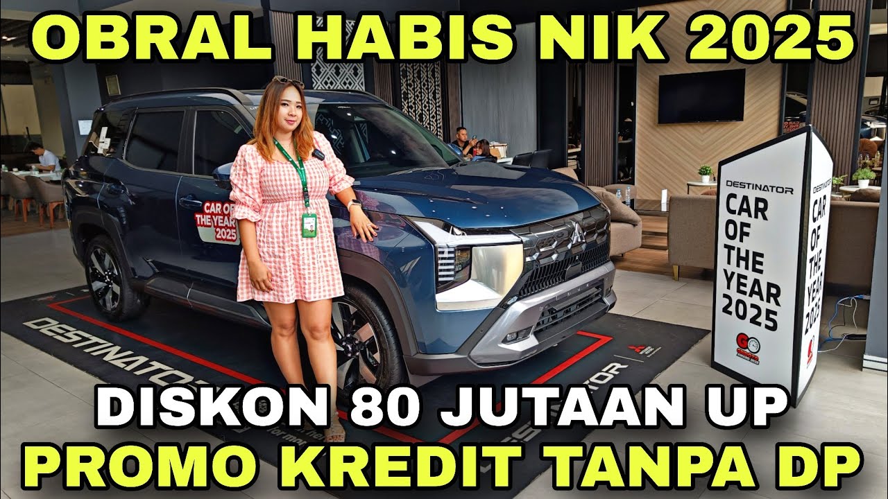 MURAH GOKIL !! MITSUBISHI OBRAL UNIT 2025 , DISKON 80 JUTAAN UP, KREDIT MURAH