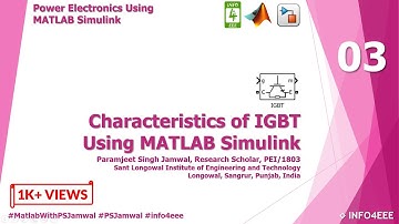 Characteristics of IGBT Using MATLAB Simulink #03 | Power Electronics