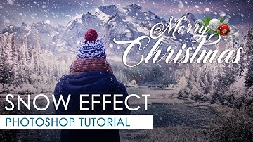 Summer to Winter Snow Photo Manipulation - Creating Snowfall Using Photoshop