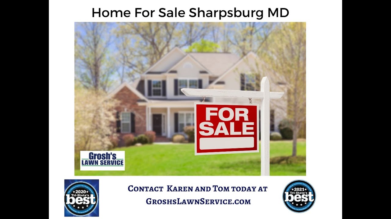 Home For Sale Sharpsburg Maryland Landscape Video YouTube