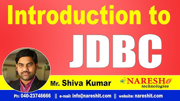 JDBC Tutorials | Introduction to JDBC | Advanced Java | Mr.Shiva Kumar