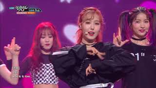 뮤직뱅크 Music Bank. Love Bug - 여자친구 (GFRIEND). 20180504