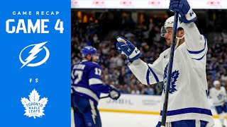 GAME 4: Maple Leafs @ Lightning Recap 4/24/23 | Shellshocked