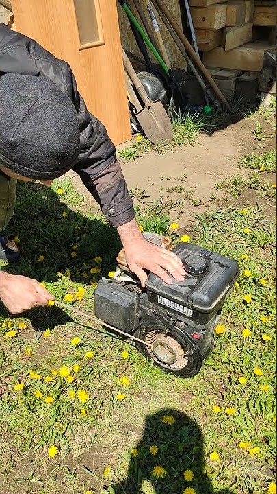 Двигатель для мотоблока Нева МБ-2 Briggs & Stratton Vanguard 6.5 - YouTube