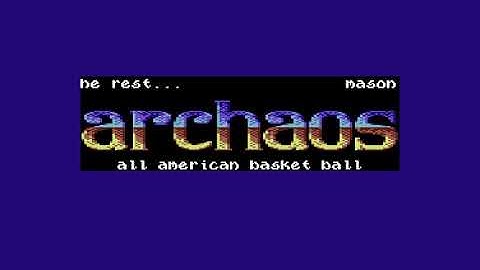 C64 Intro: 1992 Archaos Intro