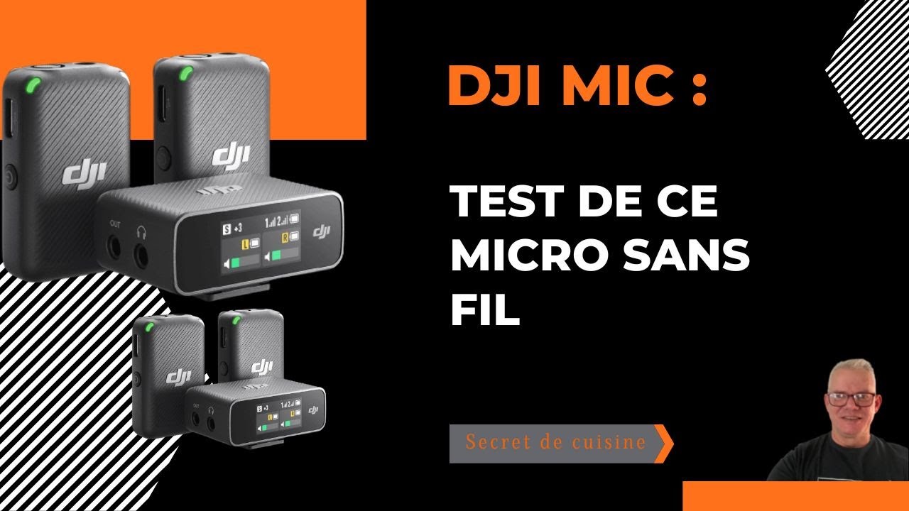 DJI MIC : TEST de ce MICRO SANS FIL 