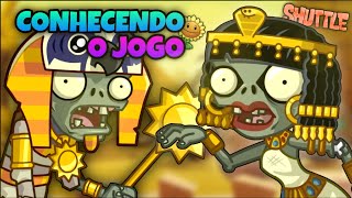 JOGANDO O MOD SHUTTLE PELA PRIMEIRA VEZ - PLANTS VS. ZOMBIES 2