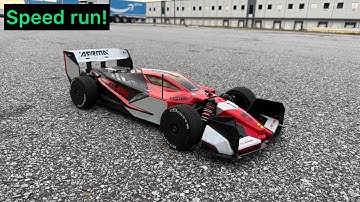 Arrma limitless 120 speed run with spool and 32t pinion! 