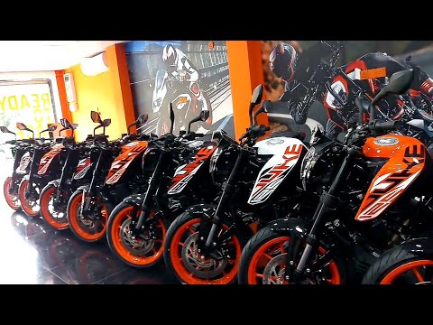ktm showroom new bike