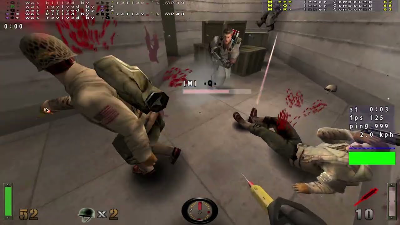 RTCW 1.0: 3v3 Scrim Night on North American Server - Scrim #1 (25/9/2016)