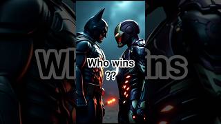 Batman 🦇 vs Iron Man 🤖 — Kaun jeetega? 😳🔥 #batman #ironman #whowins #shorts