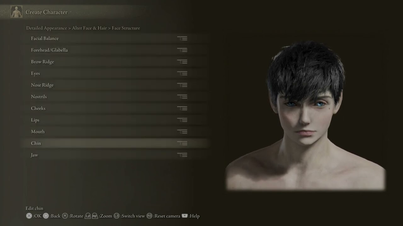Elden Ring: Character Creation Young Male