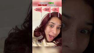 Ranking Top 4 Red Flag Moments🚩 #funny #viral #trending #yt #shorts #redflags
