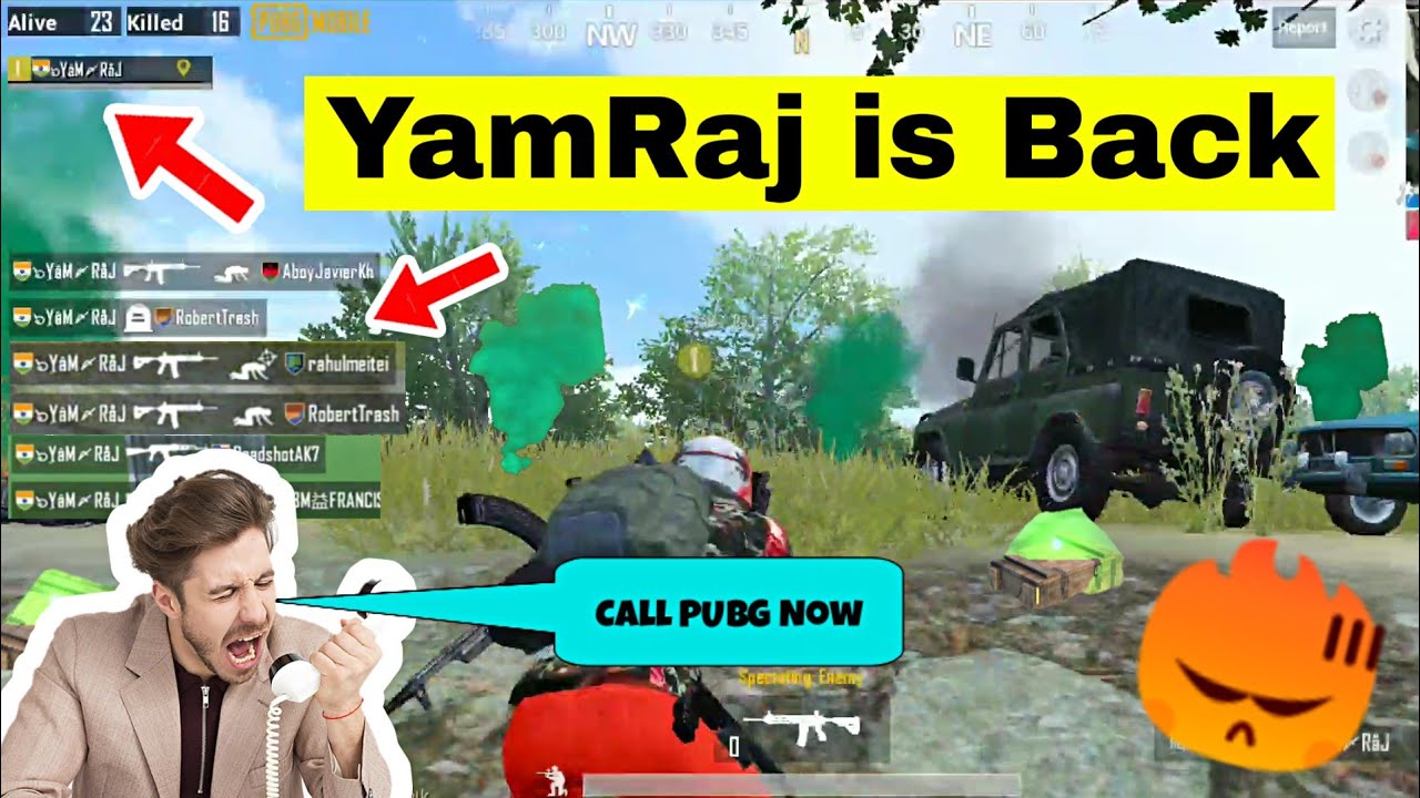 YamRaj Hacker is Back with New Hack in Season 9 PUBG MOBILE - 