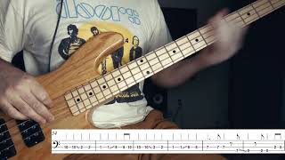 Strange Days Bass Cover with Tab: G &amp; L 2000 Tribute