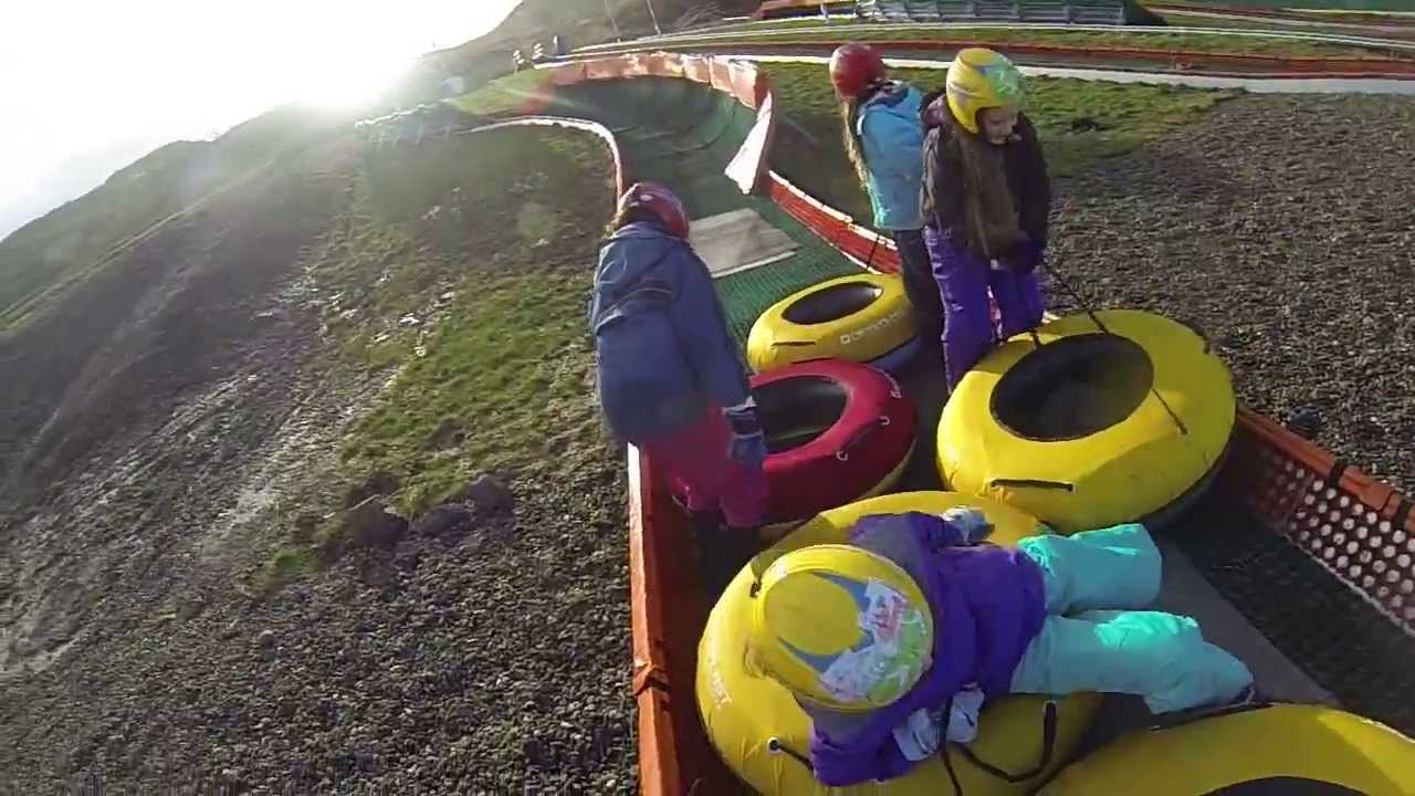 Eva's Birthday tubing at Hillend YouTube