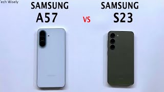 Samsung A57 Vs S23 - Speed Test