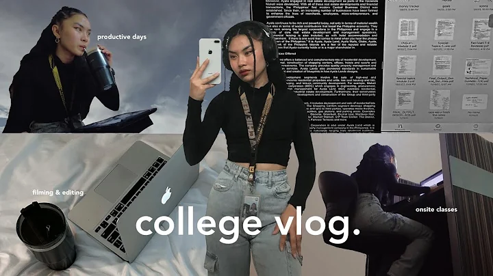COLLEGE VLOG productive day, face-to-face classes,...
