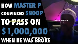 Snoop Dogg on How Master P saved his Life