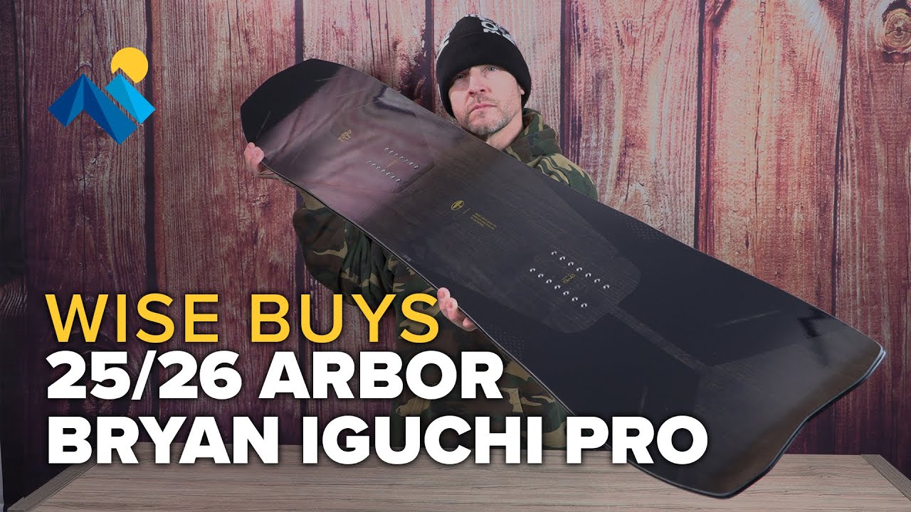 Is The 25/26 Arbor Bryan Iguchi Pro Snowboard A Wise Buy For You
