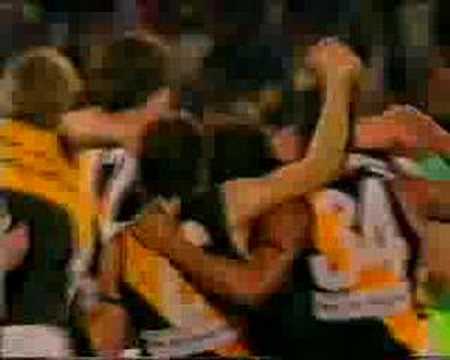 Great music, great Australian rules footy action