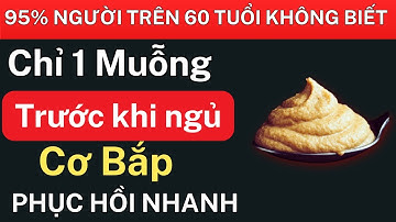 Người cao tuổi: Cơ bắp sẽ biến mất nếu không có thực phẩm này