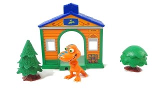 Тайни и Бадди собираются в путешествие на поезде динозавров. Развивающий мультфильм.