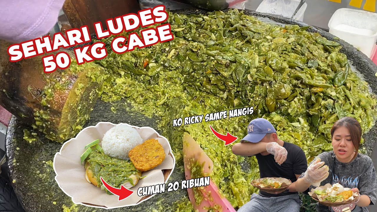 RACUNIN KO RICKY MAKAN AYAM PENYET CABE IJO YANG VIRAL ITU !!! AUTO DI ...