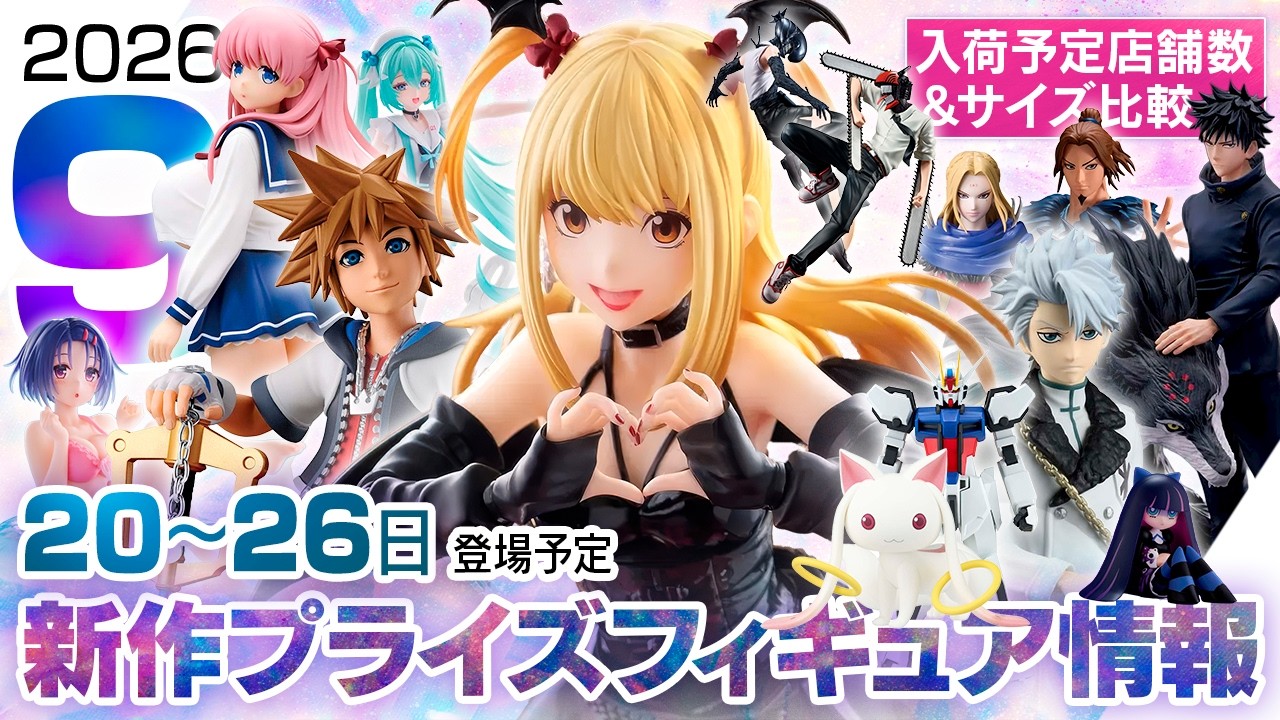 New Prize Figures: Stock Updates & Size Comparison Roundup [4th