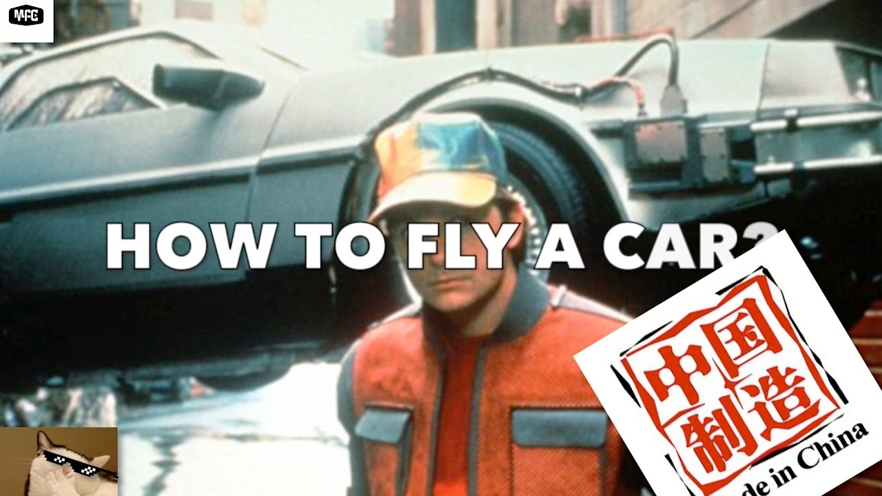 How to fly a car in China? YouTube