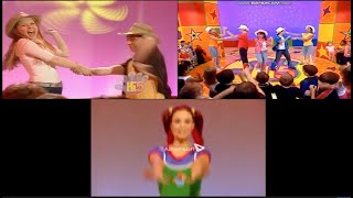 Hi-5 Move Your Body Comparison Aus Usa And House